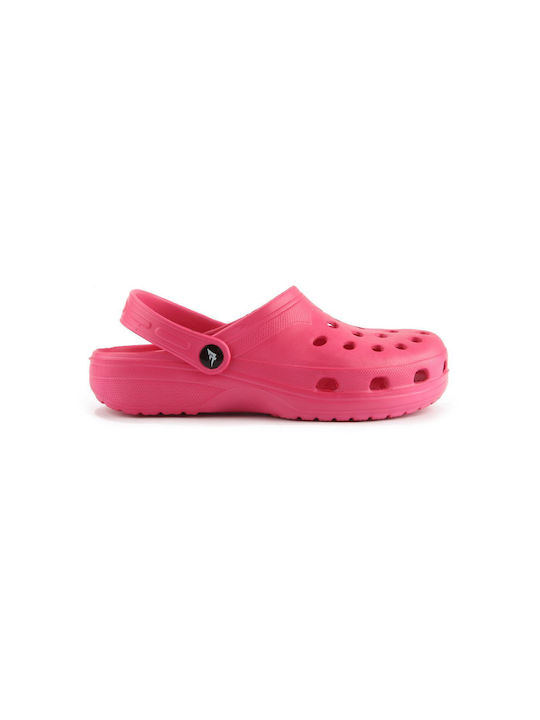 Fshoes Women's Clogs Fuchsia