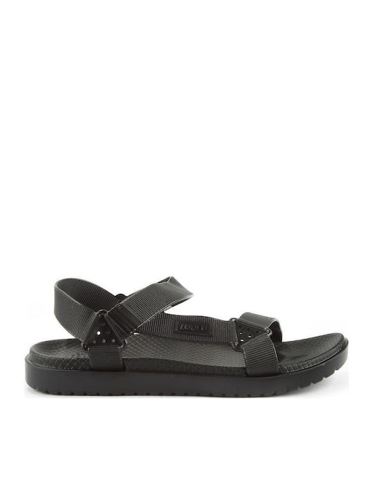 Fshoes Ανδρικά Σανδάλια σε Μαύρο Χρώμα