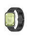 Λουράκι Ανοξείδωτο Ατσάλι Μαύρο (Galaxy Fit3)