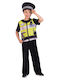 Kids Carnival Costume Traffic Police Officer
