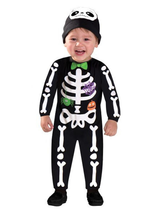 Kids Carnival Costume Little Skeleton