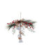 Hanging Bell Ornament White 30x45cm