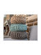 Liolios Home Μαξιλάρι Καναπέ Dutch από Βελούδο Camel 42x42εκ.