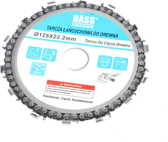 Bass Polska Δίσκος Κοπής Ξύλου 125mm