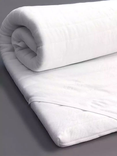 Топ Матрак White Comfort Двойно Пяна Импрегниран с Алое Вера, Подвижен Калъф и Ластици за Захващане 150x200x6 см