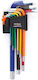 Set Chei Imbus Colorate Kraft&dele 9 Piese Kd11931