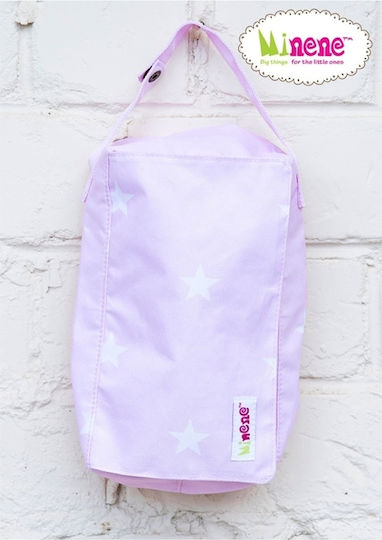 Minene Case for Baby Wipes Pink Stars