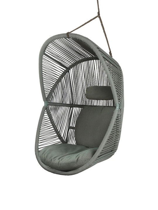 Hive Weave Висящ Фотьойл Алуминий Д87xШ87xВ124см Зелена