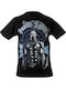 T-shirt Spartan Μαύρο Power System Ps 5000b