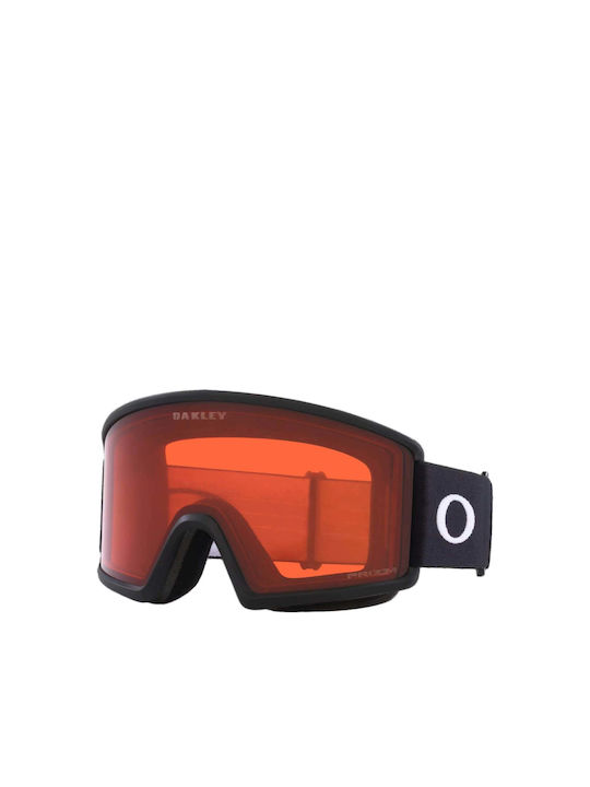 Oakley Target Line L Μάσκα Σκι & Snowboard Ενηλίκων Ροζ με Φακό σε Ροζ Χρώμα