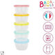 Badabulle Baby Food Container Set made of Plastic 5pcs