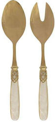 Serving Utensil Set Gold