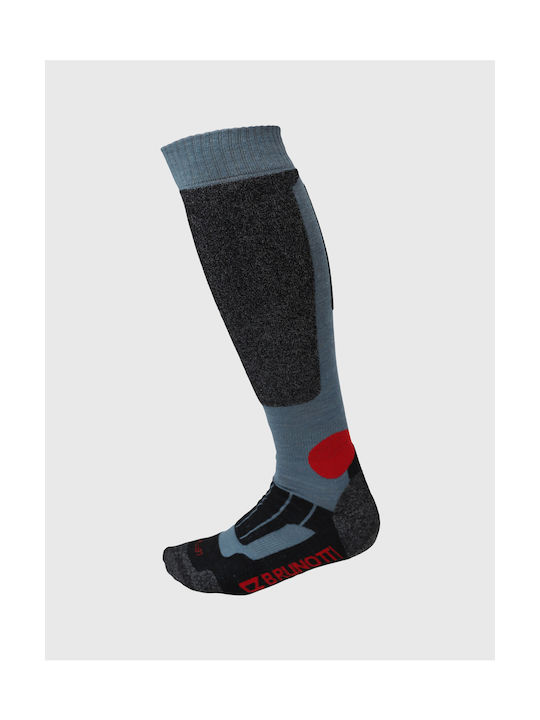 Brunotti Scottish Männliche Ski- und Snowboardsocken Blau 1 Paar