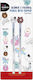 Derform Pencil HB Silver 2pcs Teddy bear