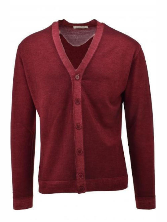 Men's Knitted Cardigan Vino