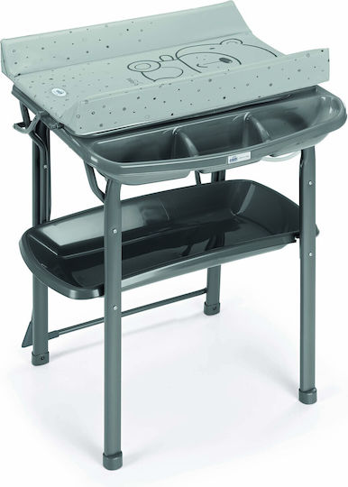 Cam Baby Bath-Changing Table Aqua Spa Teddy Grey