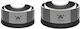 Pawgether Stainless Steel Food and Water Bowl for Dog and Cat 2 x 400ml Dimensions