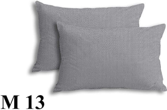 Marwa M-13 Pillowcase Set with Envelope Cover M-13 50x70cm.