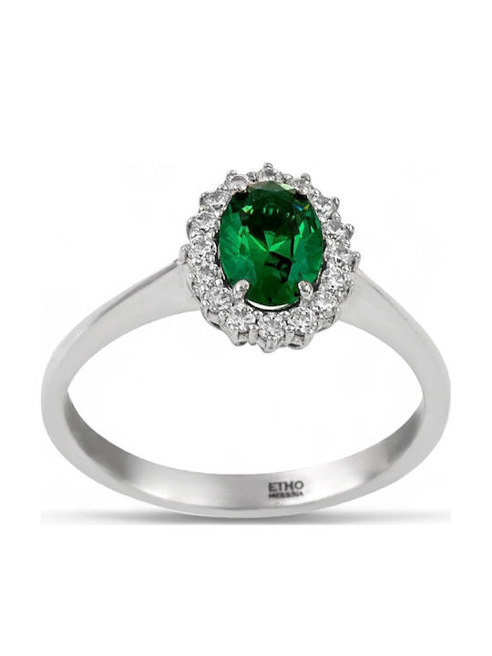 Etho Messina Women's White Gold 14K Ring