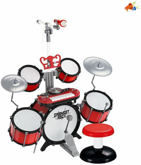 Perfectoys Σετ Μουσικών Οργάνων Κόκκινο