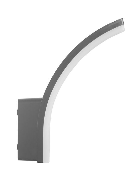 Lampă LED Maclean Gri 20W IP65 2750lm Alb Neutru 4000K MCE511 GR