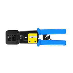 Kraft & Dele Crimpzange Netzwerk RJ45 mit Abisolierzange KD10883 Kraft & Dele Crimpzange Netzwerk RJ45 mit Abisolierzange KD10883