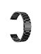 Stainless Steel Strap for Amazfit Balance 46mm/Amazfit Active Edge 46mm/Amazfit Falcon Black