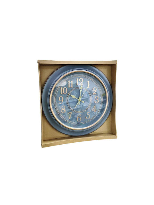 Wall Clock Blue