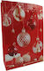 Paper Christmas Bag for Gift Red 41x11.2x30cm.