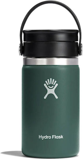 Hydro Flask Wide Flex Sip Lid Ποτήρι Θερμός Ανοξείδωτο BPA Free 350ml Fir
