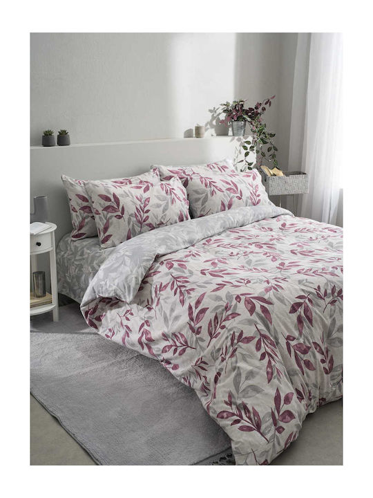 Vesta Home Σετ Παπλωματοθήκη Βαμβακερή 230x240c...