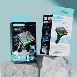 Treqa FM Transmitter Αυτοκινήτου με Bluetooth / USB / Type-C