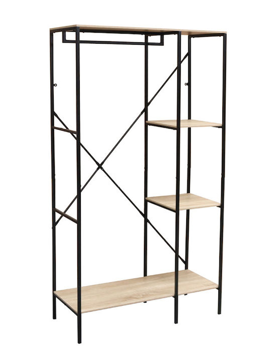 Liberta Free 90 Гардеробна стойка Бял 90x40x90см