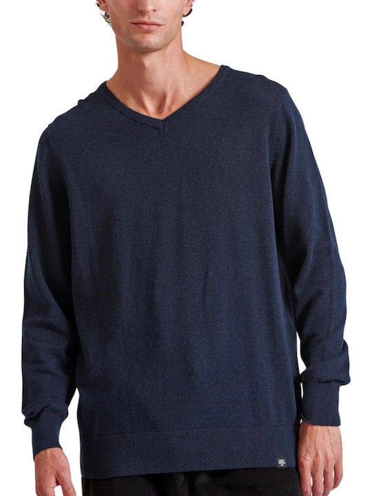 Funky Buddha Πουλόβερ Navy Μπλε