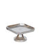 Atmosphera Cake Stand Silver 19x19x9.5cm
