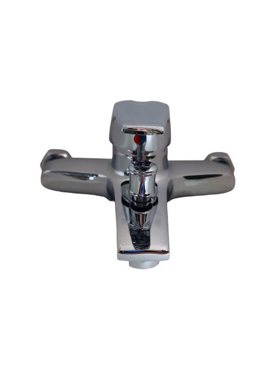 Μπάνιου Mixing Bathtub Shower Faucet Silver