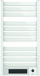 Diplomat Electric Towel Rail 1500W x White