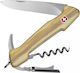 Victorinox Wine Master Swiss Army Knife Beige in Leather Sheath