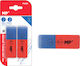 Madrid Papel Eraser for Pencil and Pen 2pcs Blue