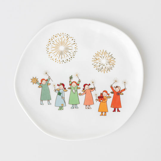 Raeder Christmas Plate Porcelain D14cm.