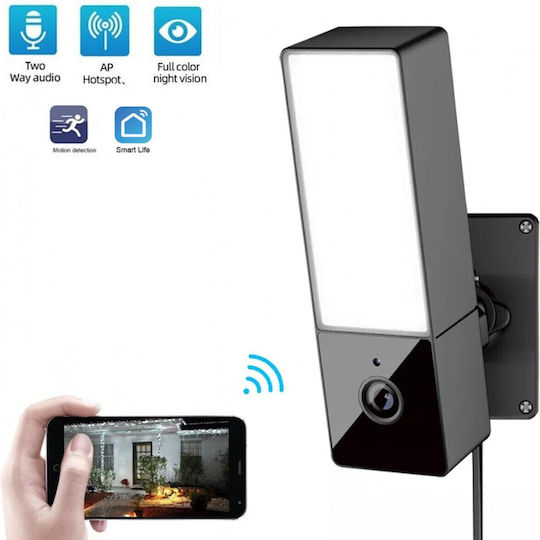 Andowl NO.D5 IP Cameră de Supraveghere Wi-Fi 4K Rezistentă la apă cu Comunicare Bidirecțională și Lentilă 3.6mm