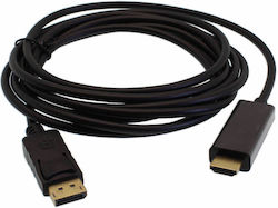InLine Αρσενικό HDMI male - HDMI male 3m Μαύρο
