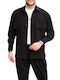 Overshirt Mânecă Lungă Negru