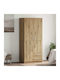 Δίφυλλη Ντουλάπα Oak Ar 80x52x180cm