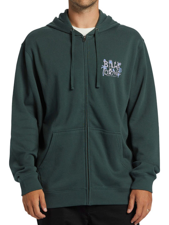 Billabong Sweatshirt Fleece with Hood Green