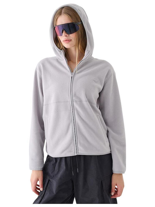 4F Fleece Jachetă de damă în Gri Culoare