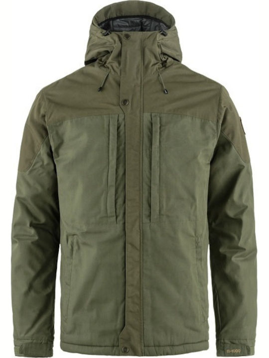 Fjallraven Skogsö Jacke Puffer Laurel Green