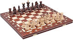 Intricate Handmade Chessboard set 55x55cm Handmade Chess Wood 55x55cm