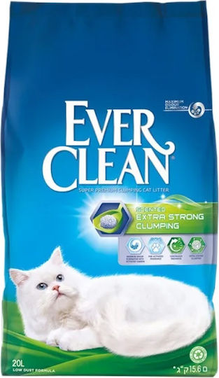 Ever Clean Extra Strong Clumping Άμμος Γάτας με Άρωμα Φρεσκάδας 20lt