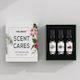 Set of 3 Essential Oils Scented with Rosemary, Lavender, Cherry Blossom 10ml Kp-2070-3